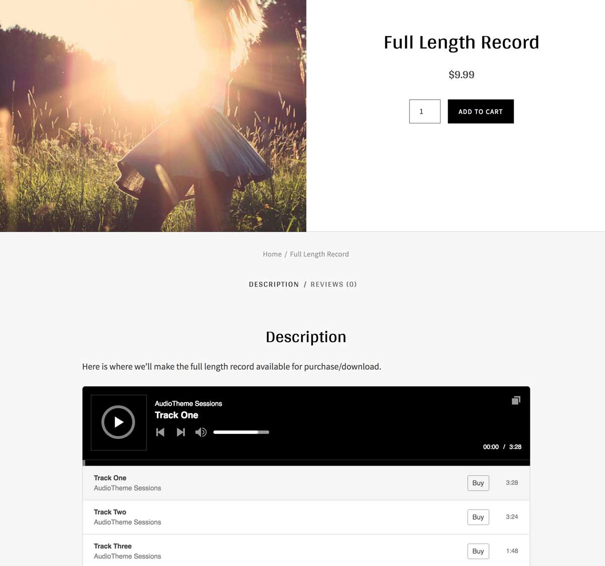 How to Sell Full Length Records and Individual Tracks on WooCommerce