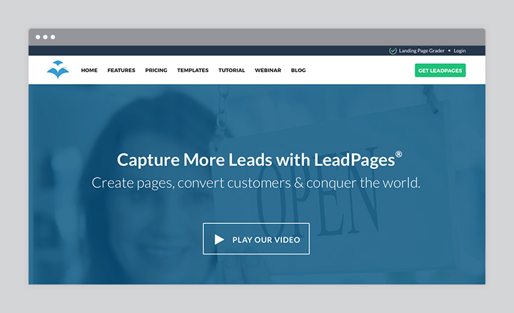 LeadPages Screenshot